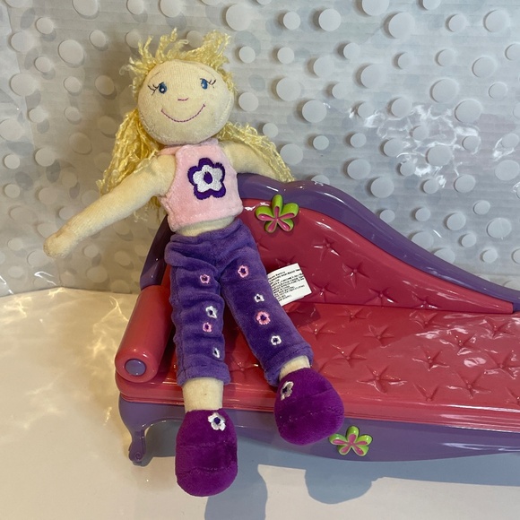 Piccolo Bambino 🌸Groovy Rag doll with setee - Picture 2 of 8